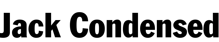 Jack Condensed Font Download Free