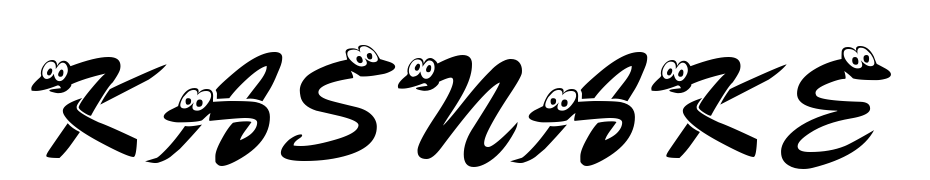 KASnake Font Download Free