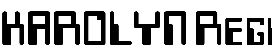 KAROLYN Regular Font Download Free