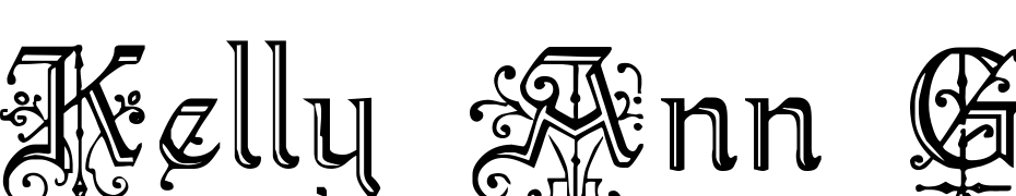 Kelly Ann Gothic Font Download Free