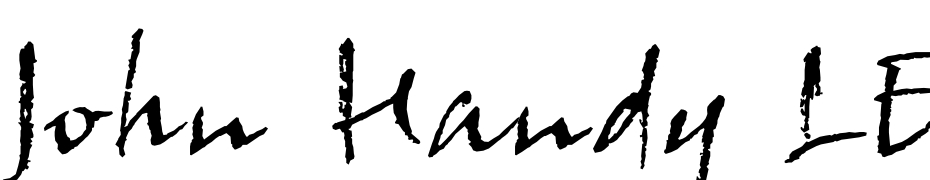 John Handy LET Plain:1.0 Font Download Free