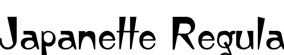 Japanette Regular Font Download Free