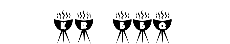 KR BBQ Font Download Free