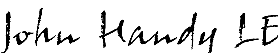 John Handy LET Plain:1.0 Font Download Free