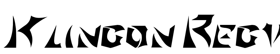 Klingon Regular Font Download Free