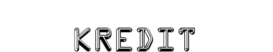 Kredit Font Download Free
