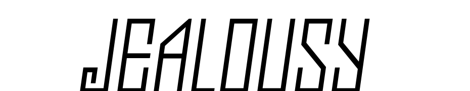 Jealousy Font Download Free