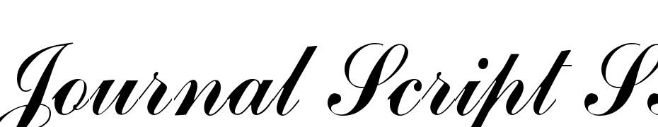 Journal Script SSi Font Download Free