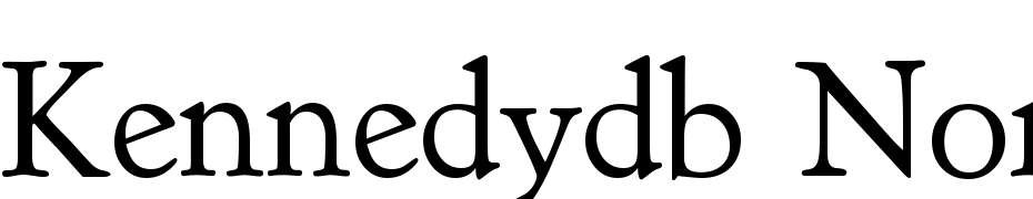Kennedy DB Normal Font Download Free