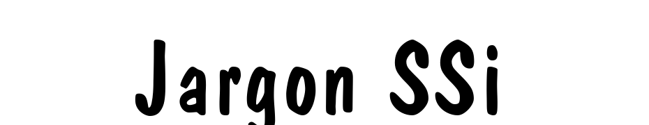 Jargon SSi Font Download Free