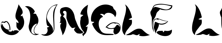 Jungle Leaves Font Download Free