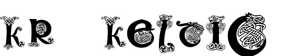 KR Keltic One Font Download Free