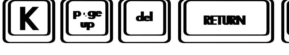 Keyboard Keys BT Bold Font Download Free