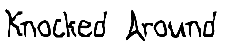 Knocked Around Font Download Free
