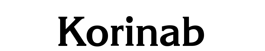Korinna Bold BT Font Download Free