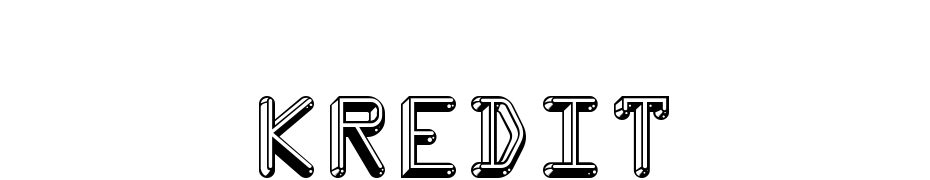 Kredit Font Download Free