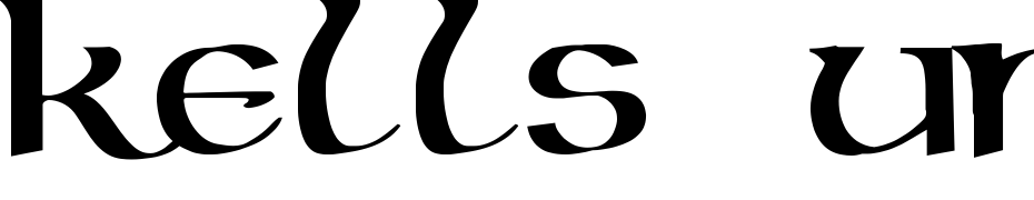 Kells Uncial  DGL Bold Font Download Free