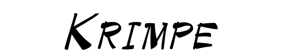 Krimpe Scarica Caratteri Gratis