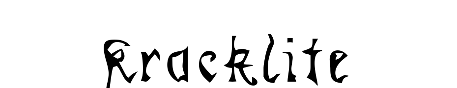 Kracklite Font Download Free