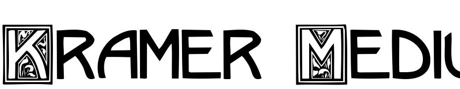 Kramer Medium Font Download Free