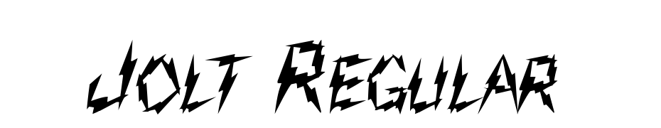 Jolt Regular Font Download Free