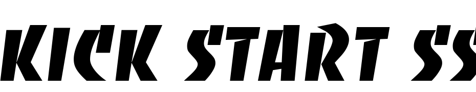 Kick Start SSi Font Download Free