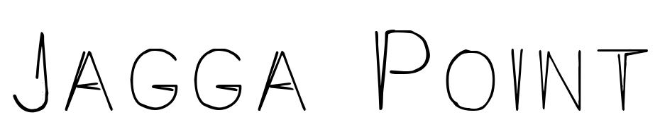Jagga Point cкачати шрифт безкоштовно