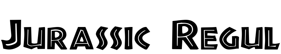 Jurassic Regular Font Download Free