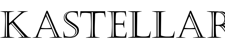 Kastellar Regular Font Download Free