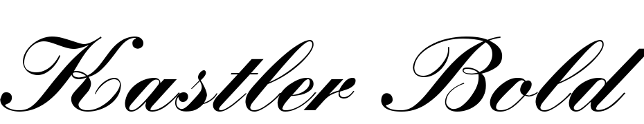 Kastler Bold Italic Font Download Free