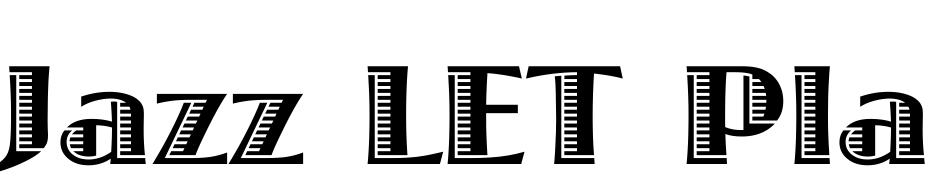 Jazz LET Plain:1.0 Font Download Free