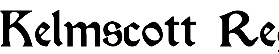 Kelmscott Regular Font Download Free