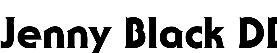 Jenny Black DB Normal Font Download Free