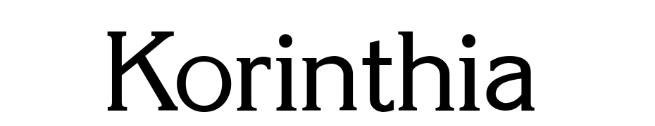 Korinthia Font Download Free
