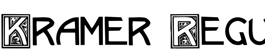 Kramer Regular Font Download Free