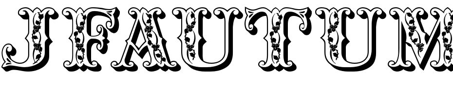JFAutumn Fair Font Download Free