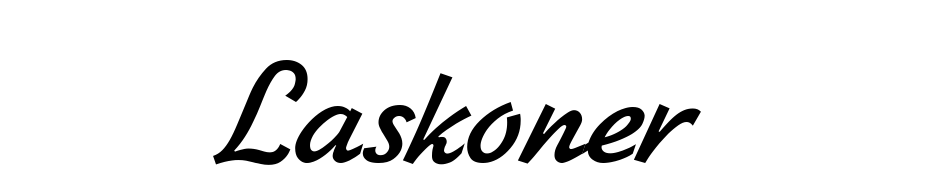 Laskoner Font Download Free