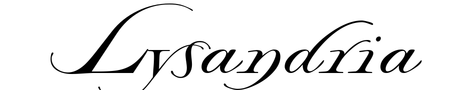 Lysandria Font Download Free