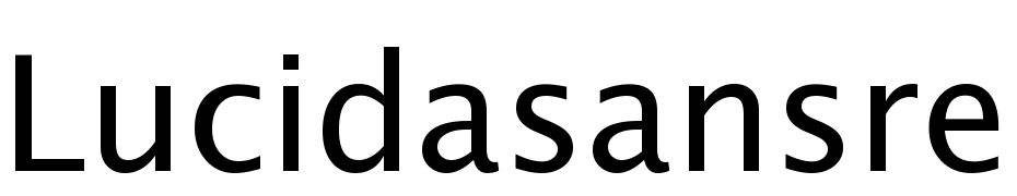 Lucida Sans Regular Font Download Free