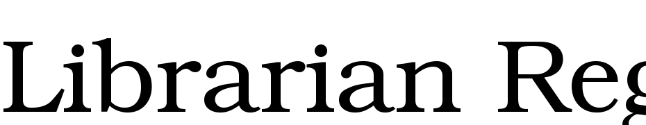 Librarian Regular Font Download Free