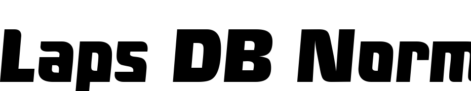Laps DB Normal Font Download Free