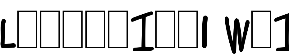 Lettering1 Weird Font Download Free