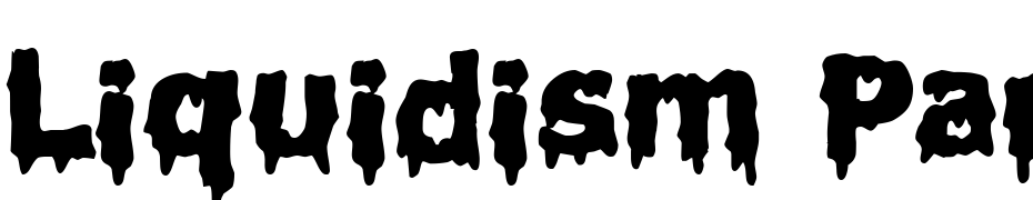 Liquidism Part 2 Font Download Free