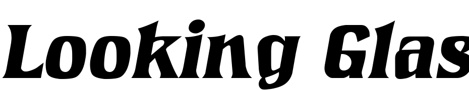 Looking Glass Italic Font Download Free