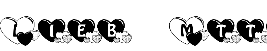 Lieb Mtterlein Font Download Free