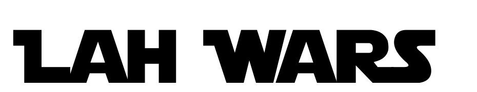 Lah Wars Scarica Caratteri Gratis