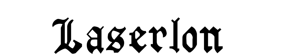 Laserlon Font Download Free