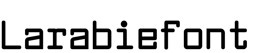 Larabiefont Bold Font Download Free