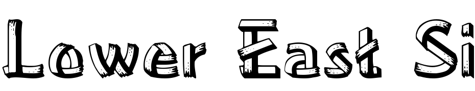 Lower East Side Medium Font Download Free