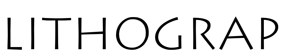 Lithograph Light Font Download Free